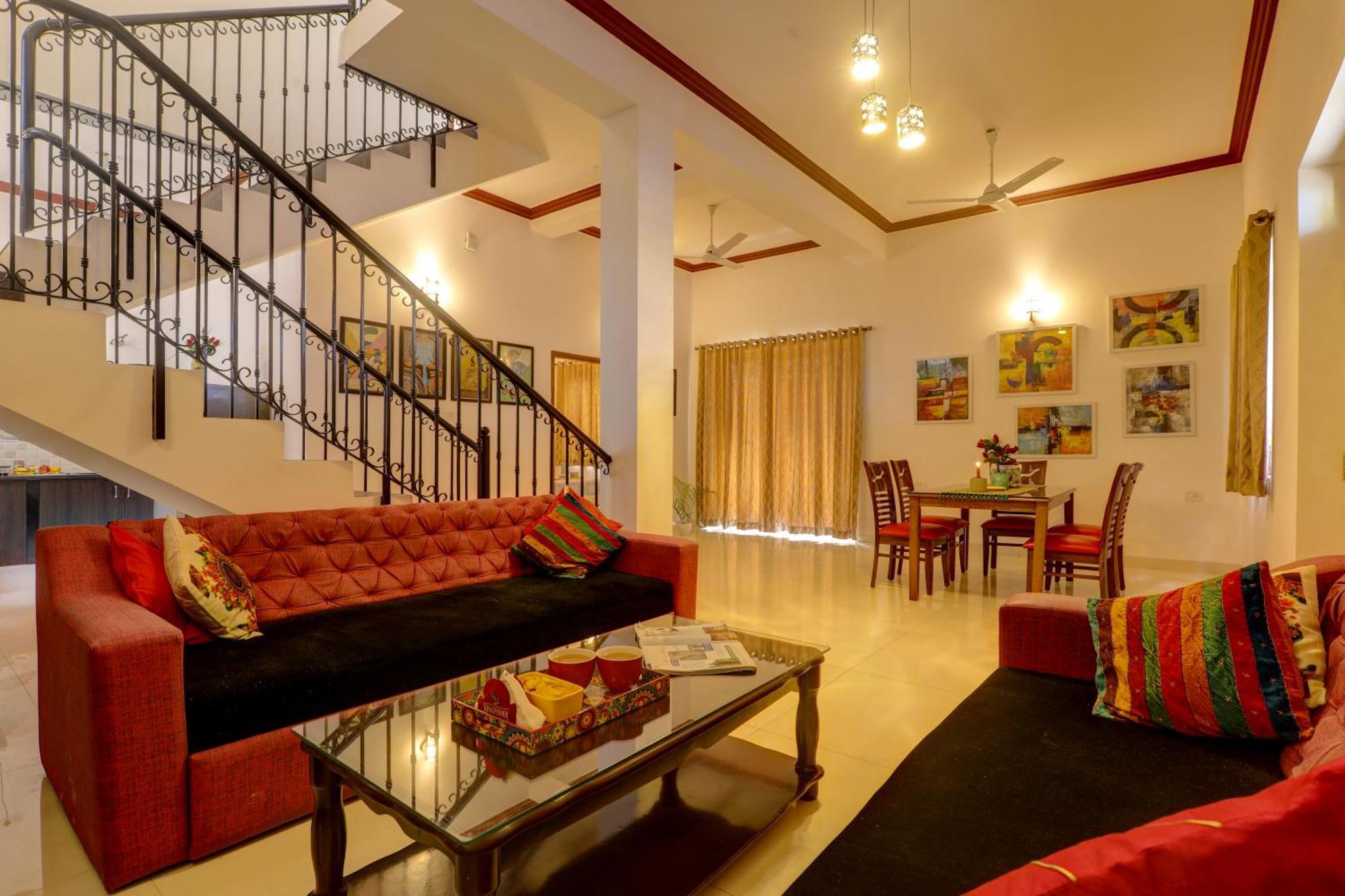 Jaqk Holidays - 9Bhk Villa For Big Groups, Private Pool-Wifi-Cartaker-Parking, North Goa Бага Экстерьер фото