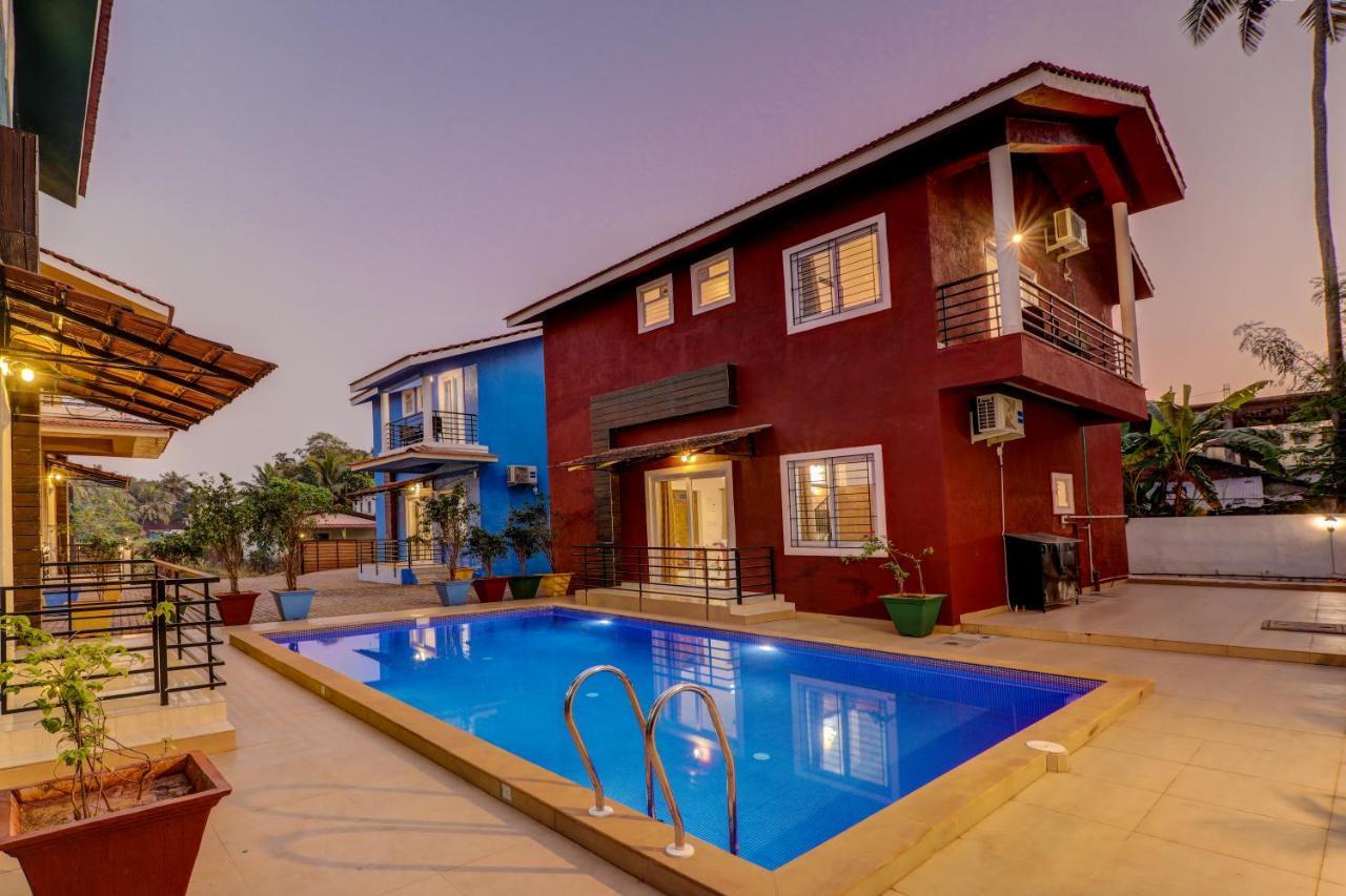 Jaqk Holidays - 9Bhk Villa For Big Groups, Private Pool-Wifi-Cartaker-Parking, North Goa Бага Экстерьер фото